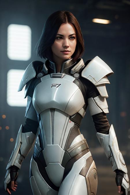 00260-3396203289-stablydiffusedsMagnum_v10-photo of (yv0nn3_0.99), a woman as Mass Effect's Miranda Lawson, (Mass Effect style), (wearing futuristic white armor), (black h.png